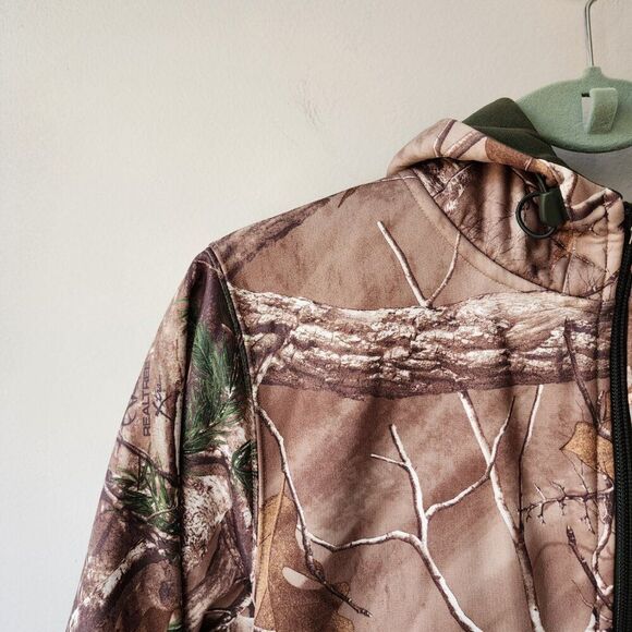 REALTREE X UNDER ARMOUR JACKET | Cold Gear | Loose fit | Women’s Medium Camo - Picture 2 of 10